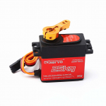 2 vnt DSSERVO DS3225 Digital Servo 25KG Metal Gear High Sukimo Neper&scaron;lampamas RC Traxxas HSP automobiliui 1pc juoda/raudona
