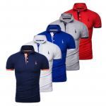 Naudoti žirafą 5 dalys Vasaros trumpomis rankovėmis vyri&scaron;ki mar&scaron;kinėliai Madingi mar&scaron;kinėliai POLO mar&scaron;kinėliai Vyri&scaron;ki laisvalaikio mar&scaron;kinėliai Slim Polo Business High Quality Outdoor S