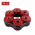 Varančiojo veleno lankstus diskas LK=78mm/12mm arba LK=78mm/10mm, skirtas BMW E30 E36 E39 E46 78-12