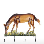 &bdquo;Tooarts Horse&ldquo; sieninis kabliukas dekoratyvinis geležinis sieninis kabyklos sieninis paltas, raktas, kepurės kabliukas vintažinio dizaino kava