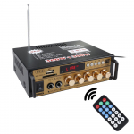 Mini 2CH LCD ekranas HIFI garso stereo galios stiprintuvas BT FM radijas ne&scaron;iojamas automobilinis namų 600W nuotolinio valdymo pultas