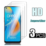 3 vnt. ekrano apsauga OPPO A60 A53 A15 A16 A80 A40 A74 A96 A58 A78 A98 RENO 8T A18 A38 A78 A57 A57S A77S A17 grūdintas stiklas HD 9H OPPO A76 4G balta