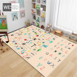 Animacinis filmas Lai&scaron;kas numeris Gyvūnų Dėlionė Žaidimų Kilimėlis Mieli Vaiki&scaron;ki Kilimėliai Miegamojo Didelis Mink&scaron;tas kilimas 160x200cm 1pcs