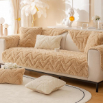 Sutir&scaron;tintas pliu&scaron;inis sofos pagalvėlės užvalkalas Super mink&scaron;tas sofos rank&scaron;luostis Neslystantys sofos užtiesalai Žieminis &scaron;iltas sofos kilimėlis svetainei namams 1pc 30x50 pillowcase