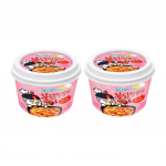 Samyang Carbo kar&scaron;to vi&scaron;tienos skonio Tteokbokki puodelyje 179g (5 Parinktys) #2PCS