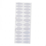 French Manicure Nail Stickers ,Nail Art Stickers, Silicone Pad Accessories Self mastic, Style C