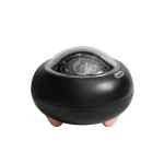 USB Aromatinis Difuzorius Oro Drėkintuvas Ultragarsinis &Scaron;alto Garų Gamintojas Rūkytojas LED Eterinių Aliejų Lempa Difuzorius Black