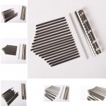 17 klavi&scaron;ų Kalimba Klaviatūra Mangano plieno Kalimba Key Chrome muzikos instrumentas 17 keys without lettering