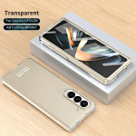 360 Full Box dengiamas vyrių dėklas, skirtas Samsung Galaxy Z Fold 5 su ra&scaron;iklio laikikliu, smūgiams atsparus &scaron;arvų apsauginis dangtelis Z Fold 4 3 apsauginis dangtelis For Galaxy Z Fold 5
