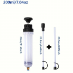 200/500 ml alyvos skysčių ekstraktoriaus užpildymo &scaron;virk&scaron;to buteliuko keitimo automobilinis degalų siurblio rankinis įrankis 200cc/7.04oz