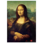 Dėlionė Gyvenimas Mona Lisa Dėlionė PL1389, 1000 vienetų, mi&scaron;rių spalvų, 1000 vienetų Dėlionė, Vaikų žaidimai, Mokomieji žaislai
