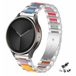20 mm 22 mm metalo ir dervos dirželis, skirtas Samsung Galaxy Watch 5 Pro 4 3 Classic Band 40 mm 44 mm 42 mm 46 mm 45 mm Active 2 apyrankės dirželis 20MM