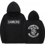 Sons of Anarchy SAMCRO Dvipusis megztinis megztinis Unisex Womnen Mados prekės ženklo dizaino megztinis Unisex vilnos medvilniniai megztiniai