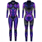 Punk Gothic Jumpsuit Catsuit Sexy Women Cosplay kostiumai Helovinas Bodysuit S