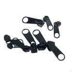 9 vienetų užtrauktuko traukiklis užtrauktuko slankiklio pakeitimo galvutės siuvimo drabužių priedai