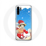 Dėklas - Maniacase - Huawei P30 Pro - Anime One Piece Luffy - Lankstus - Apsauga ir dekoravimas juoda