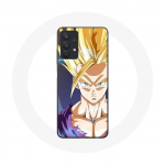 Coque pour samsung galaxy A32 5G Dragon Ball Manga Anime Sangoku Visage &eacute;nerv&eacute;