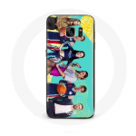 Coque pour Samsung S6 Poursuis Tes R&ecirc;ves Affiche personnages