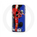 Coque pour Samsung Galaxy S5 Formule 1 Fernando Alonso Pilote automobile F1 Rouge