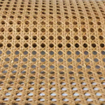 Indonezijos plastiko rotango juosta, skirta nendrių projektams 40/45 cm austi atviro tinklinio audinio ruloniniai baldai, apdaila, taisymo įrankiai, kar&scaron;ti 40cmx 3 meters kava