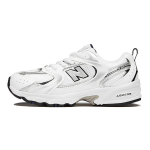 New Balance 530 Bungee Mažam vaikui Balti Natūraliai Indigo Vaikų sportbačiai Sidabriniai Metaliniai PZ530SB1 31