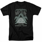 Adventure Time Marceline Concert animacinių filmų prekės juodos unisex mar&scaron;kinėliai S