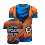 Nauji vasaros moteri&scaron;ki vyri&scaron;ki mar&scaron;kinėliai trumpomis rankovėmis Dragon Ball fitneso drabužiai Nauji vyri&scaron;ki mar&scaron;kinėliai Cosplay mar&scaron;kinėliai XS