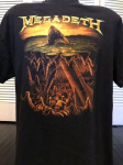 Megadeth Warhead Shark Promo Rock Thrash Metal unisex mar&scaron;kinėliai S