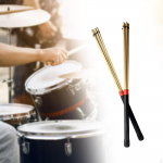 2 Pieces Bamboo Drum Stick Rods Brushes Sticks Smooth Grips 15.94 inch Length for Acoustic juoda