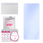 apgo Ultra-Clear 9H Hybrid protective glass compatible with Oppo A9, flexible nano glass, great replacement for tempered glass, scratch-resistant, ful