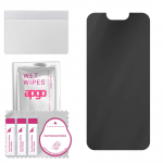 apgo Privacy Matte Hybrid protective glass compatible with Kruger&Matz Live 7, flexible nano glass, great replacement for tempered glass, scratch-resi