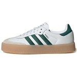 adidas Sambae Balti Žali Guminiai Moteri&scaron;ki Sportbačiai Debesies Baltumo Kolegi&scaron;ka Žalia ID0440 43⅓ white