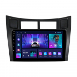 9 colių automobilinis daugialypės terpės radijas, skirtas Toyota Yaris XP90 2005&ndash;2012 m. jutikliniam ekranui Android GPS navigacijos 4G 2din galvos blokas 8163-9''-2+64