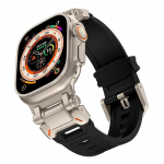 Guminė sportinė apyrankė skirta Apple Watch Ultra 2 49mm serijai 9 8 7 se 6 5 4 iWatch Ultra 49mm 45mm 42mm 44mm prabangi TPU apyrankė