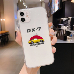 automobilis valgo miegas JDM telefono dėklas skirtas iPhone 11 12 13 pro max 13mini X XS MAX 6s 7 7plus 8 8Plus XR Clear funda Capa iphone XS MAX
