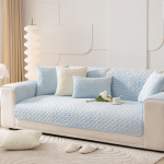 Olandi&scaron;kas aksominis sofos užvalkalas, storas neslystantis sofos pagalvėlė svetainei Mink&scaron;tas universalus rudens žieminis užvalkalas porankio atlo&scaron;o rank&scaron;luostis 45x45cm pillowcase tamsiai pilka spalva