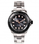 [Mauro Gerardi] Solar 3 Hand Date 10 ATM Atsparus vandeniui MJ061-1 vyrų sidabras sidabras