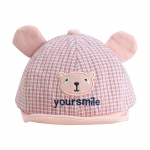 Mielas kūdikio berniuko kepuraitės siuvinėjimo numeris kūdikio beisbolo kepuraitė pavasario vasaros vaikams medvilninė kepurė nuo saulės mažylių mergaitėms lauko skydelio kepurės rožinė