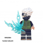 Animacinių filmų serijos &bdquo;Ninja&ldquo; minifigūrėlės Naruto Uzumaki vaikams, surinkti statybiniai blokeliai lėlių žaislai vaikams, mokomieji WM2084