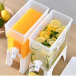 &Scaron;alto vandens ąsotis su vandens i&scaron; čiaupo gėrimų dozatoriumi Vaisių arbatinukas &Scaron;altas vandens limonadas