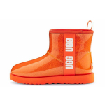 UGG Classic Clear Mini Atsparūs vandeniui &Scaron;ilti Patvarūs Neslystantys Madingi Paprasti Žemi Sniego Batai Moteri&scaron;ki Batai Oranžiniai 1113190-OGS 36