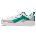 Li Ning Odiniai Klasikiniai Laisvalaikio Patvarūs Lengvi Kvėpuojantys Žemo Aulo Riedlenčių Batai Vyrams Sneakeris Baltas Žalias AGCS085-4 43⅔