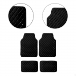 4 dalių automobilių grindų kilimėliai, atsparūs vandeniui, didelio na&scaron;umo automobiliai, skirti visureigiams, furgonams, automobiliams rožinė raudona spalva