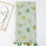 2024 m. pavasaris ir ruduo žiema Naujas medvilnės ir kanapių ilgas plonas &scaron;alikas Kelioninis universalus apsauginis nuo saulės &scaron;iltas skara moterims 90*180cm