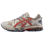 Asics Gel-Kahana 8 Trail Profesionalūs Universalūs Tinklelio Sintetinės Odos Amortizuojantys Neslystantys Patvarūs Žemo Aulo GEL Bėgimo Bateliai 1011B109-200 40