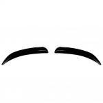 2vnt automobilio galinio aptako prailginimo lūpų pelekai Galiniai sparnai anglies pluo&scaron;to auto stogo aptakas, skirtas Ford Focus ST Line hečbekui 2019-2024 juoda