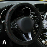 Automobilio aksesuarai Dekoracija Anglies pluo&scaron;to PU odos vairo užvalkalas Chevrolet Captiva Clio 4 Vitara Zs