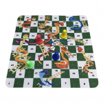 1 rinkinio gyvačių kopėčių &scaron;achmatų stalo žaidimas su 24 cm &scaron;achmatų lenta 4 &scaron;achmatais