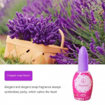 20 ml Ilgalaikio kvapo Oro gaiviklis Dezodoravimas patalpų aromaterapija Naujas kvapų pa&scaron;alinimo tualetas Purple-Elegant Soap Flavor