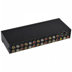8 krypčių kompozitinis 1x8 vaizdo skirstytuvas, 1 i&scaron; 8 i&scaron;ėjimų skirstytuvas, skirtas STB DVD HDTV